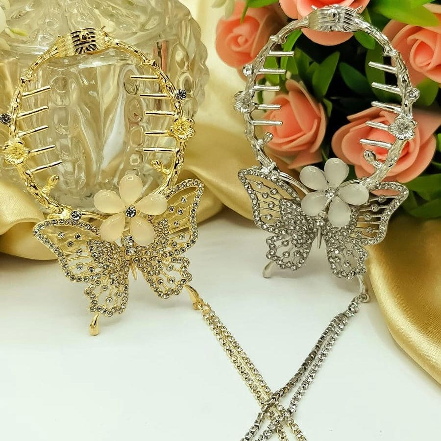Butterfly Hair Claw, Luxury Orchid Hair Clip, Flower Ponytail Pearl Hairpin, Women Rhinestones Tassel Hair Clip, Ponytail Buckle Pearl Hairpin, Girl Barrette Hairclip, Women Hair Styling Accessories Butterfly Hair Claw, Luxury Orchid Hair Clip, Flower Ponytail Pearl Hairpin, Women Rhinestones Tassel Hair Clip, Ponytail Buckle Pearl Hairpin, Girl Barrette Hairclip, Women Hair Styling Accessories